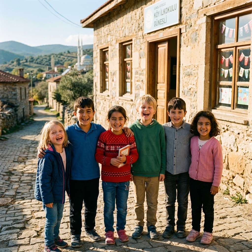 Children supported by the foundation